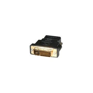 Roline - Videoanschluss - DVI-D (M) bis HDMI, 19-polig (W) - Schwarz