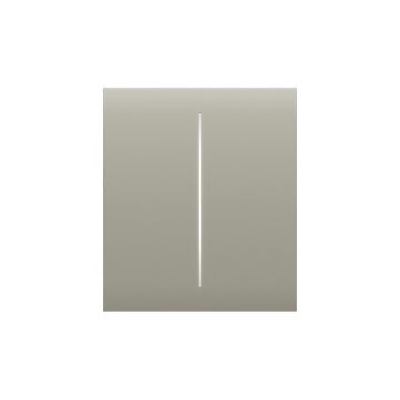 Ajax CenterButton (2-gang) [55] ASP olive Intelligenter Lichtschalter