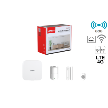 Dahua ART-ARC3800H-03-FW2(868) Alarmanlagen Set 4G