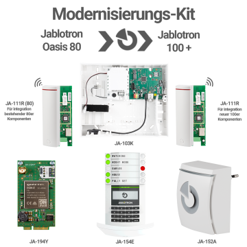 Jablotron JK-MODI-KIT-80-100 Modernisierungs-Kit