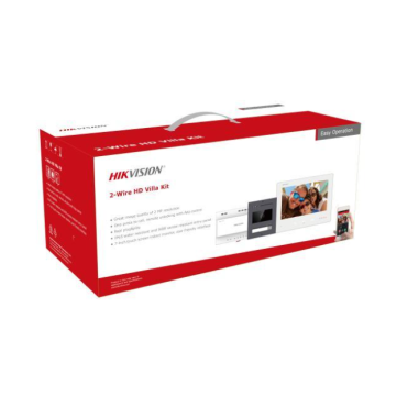 HIKVISION DS-KIS704EY/Aluminum Türstationsset 2-Draht HD