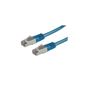 ROLINE FTP Patchkabel konf. Kat. 5e blau 0,5m-20m