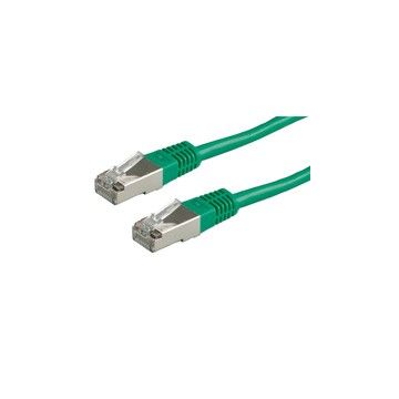 ROLINE FTP Patchkabel konf. Kat. 5e grün 0,5m-20m