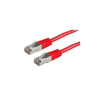 ROLINE S/FTP Patchkabel Kat. 5e rot 0,5m-20m