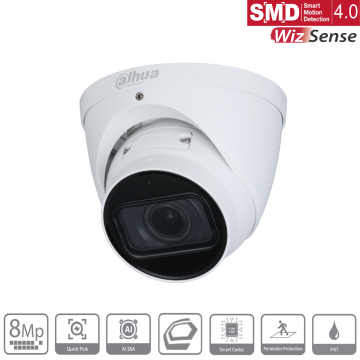 Dahua IPC-HDW3841TP-ZS-S2 (2.7mm–13.5mm) Turret Kamera 4K