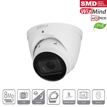  Dahua IPC-HDW5842TP-ZE-S3 (2,7-12 mm) Turret Kamera 4K