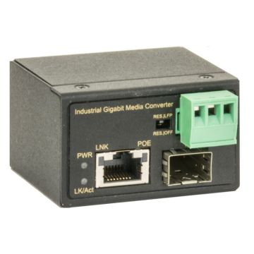 barox PC-MC101-GE Medienkonverter für Hutschienenmontage