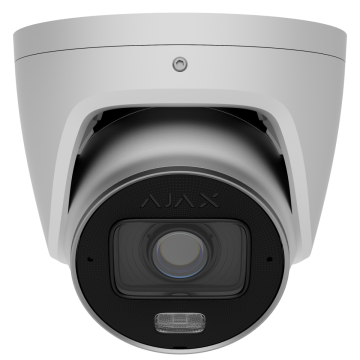 Ajax TurretCam HLVF 8MP (2.8-12mm) Weiß 