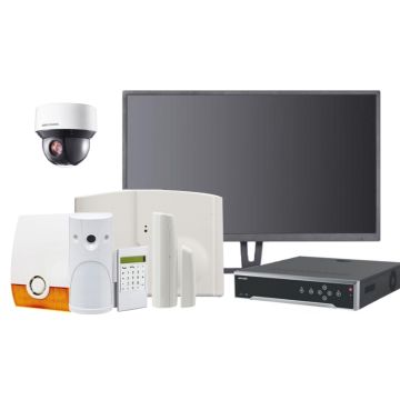 Videofied Funkalarmanlage Komplettset professional  für Außenbereich Überwachung inkl. HIKVision  mit 6 Kameras und 1 Monitor und Alarmverifikation inkl. Alarmaufschaltung auf die Notrufleitstelle 24/7/365 jetzt im Angebot für 6 Monate kostenfrei
