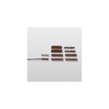 Telenot Magnetkontakt MK30 im Set mit Aufbaugehäuse braun 5m