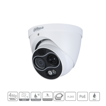 Dahua TPC-DF1241-B2F2-DW-S8 (2mm) Bispektrale Kamera