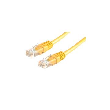 ROLINE UTP Patchkabel konf. Kat. 5e gelb 0,5m-20m