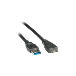 VALUE - USB-Kabel - USB Type A (M) bis Micro-USB Type B (M) - USB 3.0 - 2 m - weiß