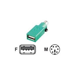 VALUE - Maus-Anschluß - USB (W) bis PS/2, 6-polig (M)