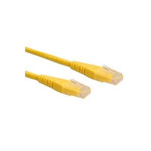 ROLINE UTP Patchkabel Kat.6 gelb 0,3m-20m