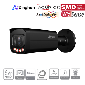 Dahua IPC-HFW3649TP-ZS-IL-Black (2,7-13,5mm) Bullet Kamera 6MP