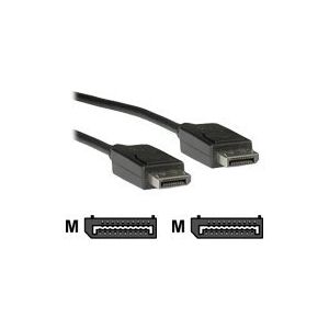 Rotronic VALUE - DisplayPort-Kabel - DisplayPort (M) bis DisplayPort (M) - 5 m - abgeschirmt - Schwarz