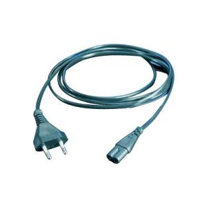 VALUE - Stromkabel - Eurostecker (M) bis IEC 60320 C7 - Wechselstrom 250 V - 2.5 A - 1.8 m