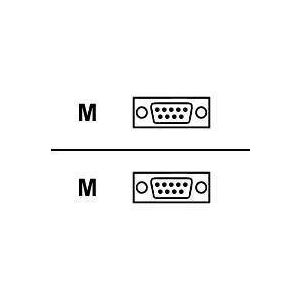 VALUE - Kabel seriell - DB-9 (M) bis DB-9 (M) - 1.8 m