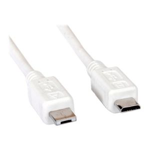 VALUE - USB-Kabel - Micro-USB Type A (M) bis Micro-USB Type B (M) - USB 2.0 - 1.8 m - geformt
