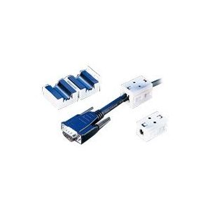 ROLINE Filter Ferrit-6,5 - Ferritleiste - weiß