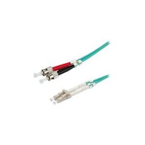 VALUE - Patch-Kabel - LC Multi-Mode (M) bis ST multi-mode (M) - 50 cm - Glasfaser - 50/125 Mikrometer