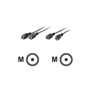 VALUE - Videokabel - RCA (M) bis RCA (M) - 5 m - abgeschirmt - Schwarz