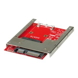 Roline - Speichereinschubadapter - 6,4 cm zu mSATA ( 2,5