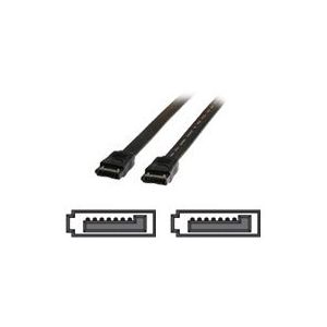 Roline - eSATA-Kabel - Serial ATA 150/300 - eSATA (W) bis eSATA (W) - 1 m - Schwarz