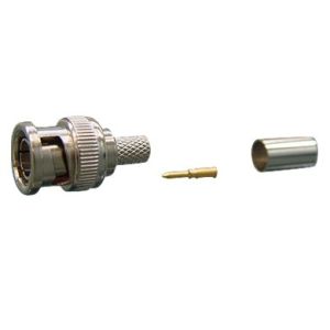 BNC Crimpstecker für Videoleitung RG58/59 