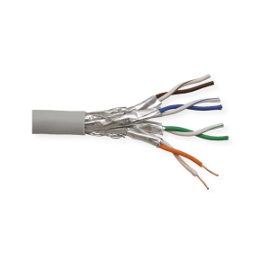 VALUE S/FTP Netzwerkkabel Kat.7 (Class F), Massivdraht, Dca, 100 m