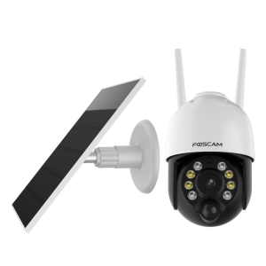 Foscam B4 batteriebetriebene WLAN Überwachungskamera 2K mit Solarpanel