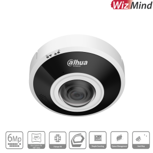 Dahua IPC-EBW5641P-AS (1,68 mm) Fisheye Kamera 6MP WizMind