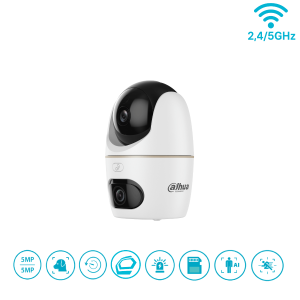 Dahua IPC-HPT1539DDP-STW-5E2-EUR (3,6 mm) Mini Kamera 5MP WLAN