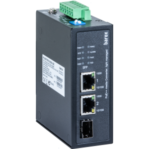 barox PD-BTPMC102M-GE Industrieller Medienkonverter mit PoE++