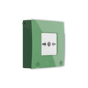 Ajax Hausalarm Manual Call Point green