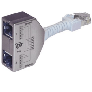 Metz Connect BTR Cable Sharing Adapter pnp3, Ethernet/Ethernet, 2 St.