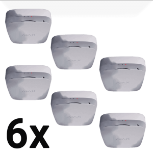 Ajax Alarmanlage Set AJ42-W Melder-Ergänzung 6x