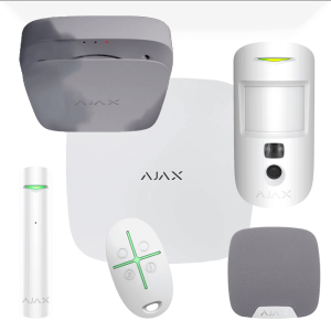 Ajax Alarmanlage Set AJ25F-W kleines Haus