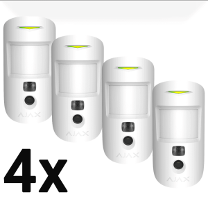 Ajax Alarmanlage Set AJ33-W Melder-Ergänzung 4x