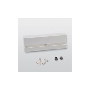 Telenot Aufbaugehäuse mit Gegenstück für Wandmontage 8323.5 Weißaluminium