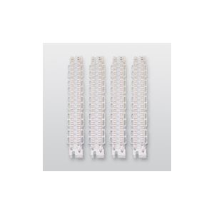 Telenot LSA-Plus-Leiste 20 DA mit Befestigungsschrauben und Kabelbinder