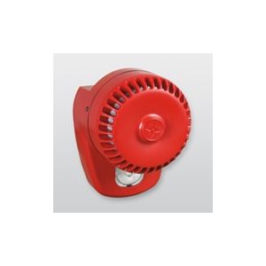 Telenot Optisch-Akustischer Signalgeber Rolp LX Wall Rot