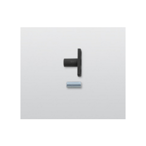 Telenot Stabmagnet mit Einbauflansch SM-EF 30 Anthrazitgrau 2 Stück