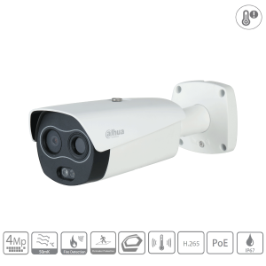Dahua TPC-BF2241P-TB7F8-DW-S2 (8mm) Thermal Bullet Kamera 4MP