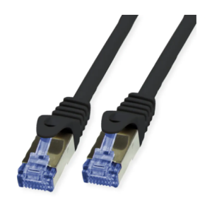 VALUE Outdoor Patchkabel Cat.6A (Class EA) S/FTP (PiMF) schwarz 50m