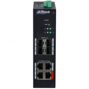 Dahua HS4408-4ET-96 PoE-Switch, 8 Ports