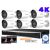 Hikvision M33 Videoüberwachungsset 6x Bullet Kamera 4K+ NVR 8 Kanal + 4 TB Festplatte 