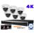 Hikvision M39 Videoüberwachungsset 6x Dome Kamera 4K+ NVR 8 Kanal + 4 TB Festplatte 