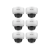 HIKVISION Kamera-Set 6x IP Dome Überwachungskamera DS-2CD3156G2-IS(2.8mm)(C)